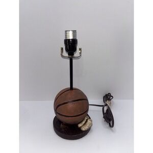 Vintage Kids Novelty Basketball Lamp Desk Side Table